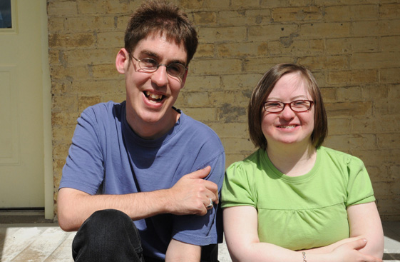 Andrew and Gemma at The ABLE Network